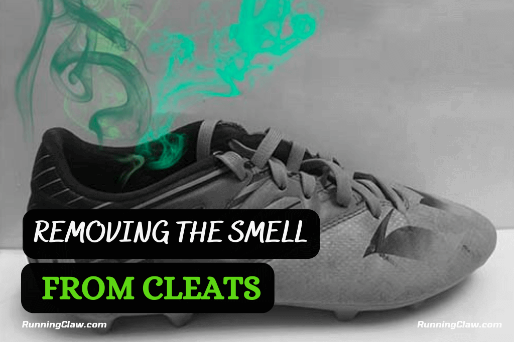 Removing the smell from cleats