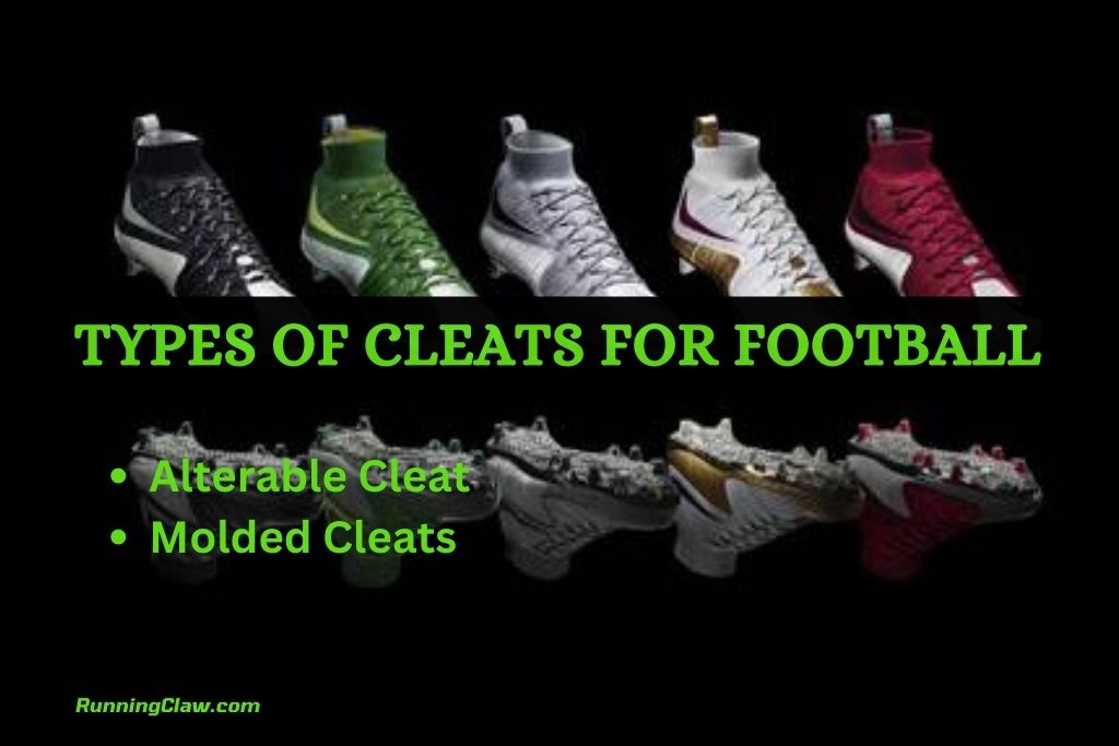 Types of Cleats for Football