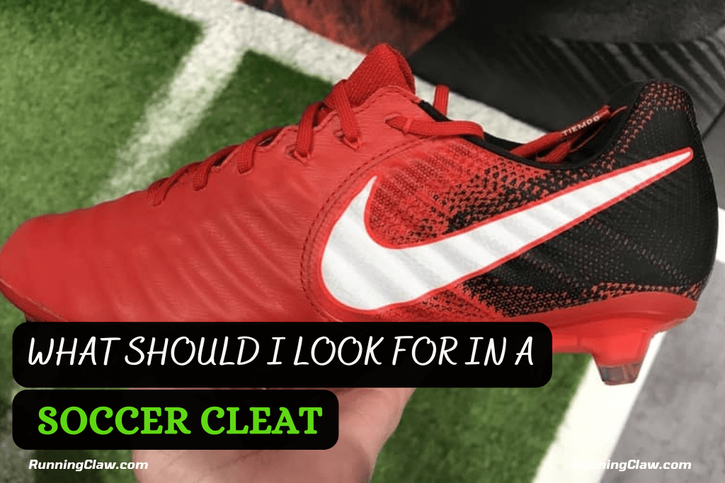 What should I look for in a soccer cleats