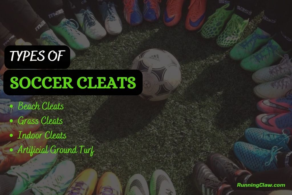 types of soccer cleats