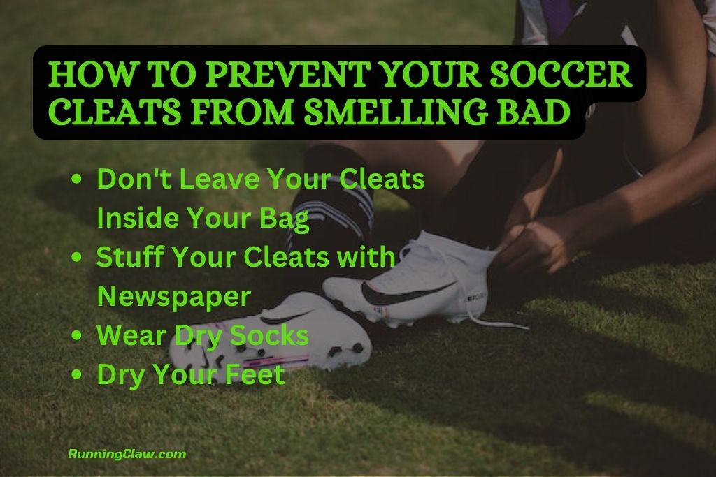 How to Prevent Your Soccer Cleats from Smelling bad