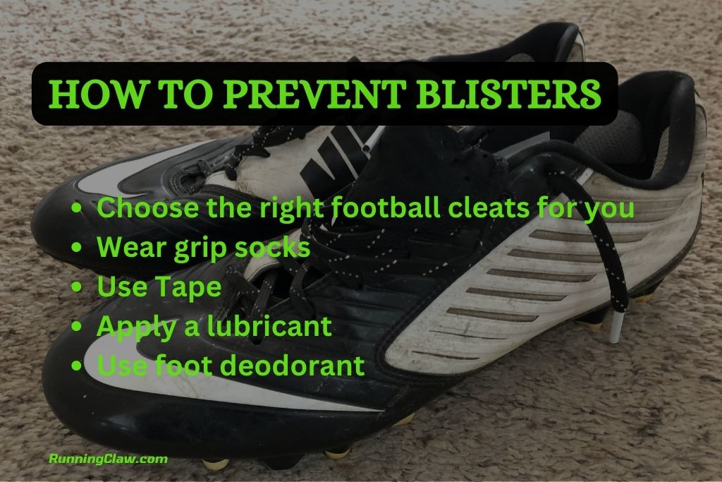 How to prevent blisters cleats