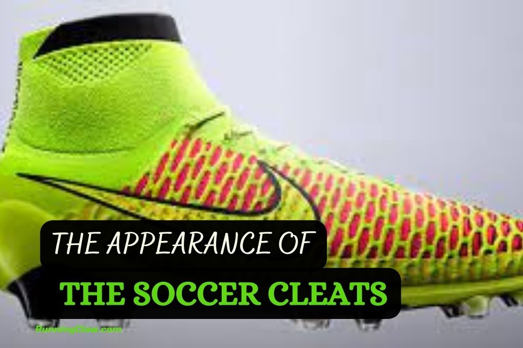 The appearance of the Soccer Cleats