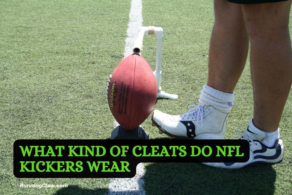 What kind of cleats do NFL kickers wear