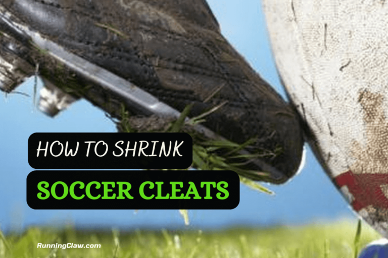 How to Shrink Soccer Cleats